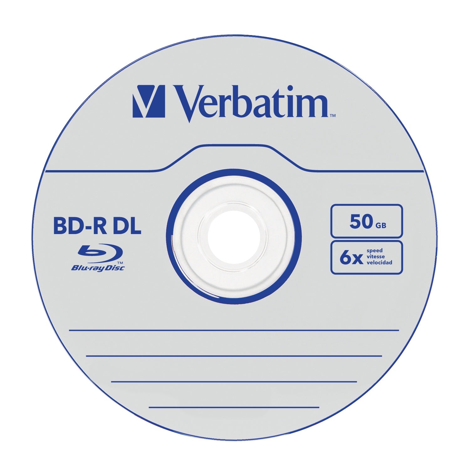 Verbatim BD-R 50GB Blank Blu-ray Disc 6x Speed Jewel Case 43748 (5 Pack) Verbatim BD-R 50GB Blank Blu-ray Disc 6x Speed Jewel Case 43748 (5 Pack)